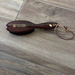 Vintage Nordstroms Men's Clothing Wooden Branded Boar Bristle Clothing Brush